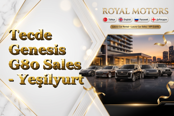 Tecde Genesis G80 Sales - Yeşilyurt