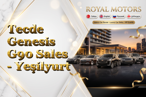 Tecde Genesis G90 Sales - Yeşilyurt