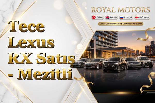 Tece Lexus RX Satış - Mezitli
