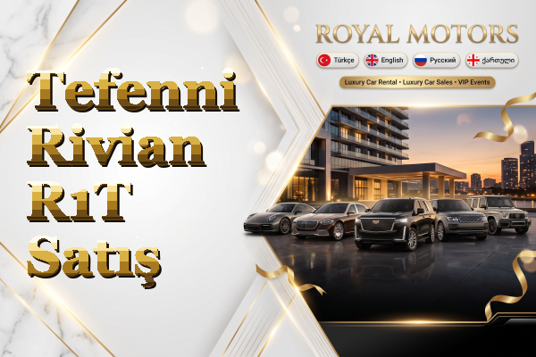 Tefenni Rivian R1T Satış
