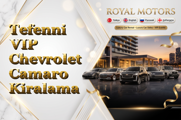 Tefenni VIP Chevrolet Camaro Kiralama