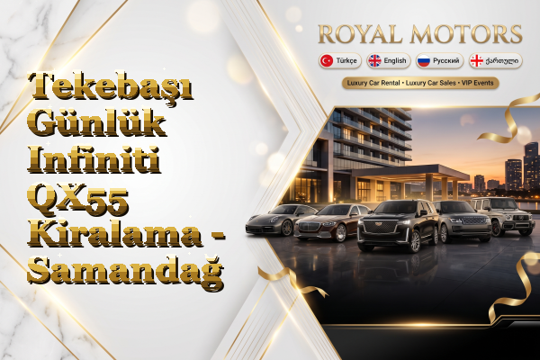 Tekebaşı Günlük Infiniti QX55 Kiralama - Samandağ