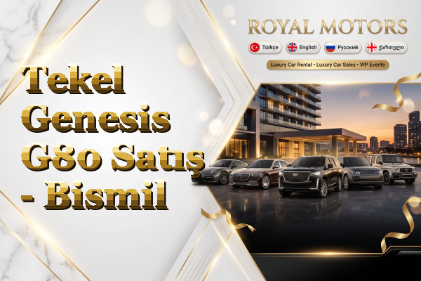 Tekel Genesis G80 Satış - Bismil