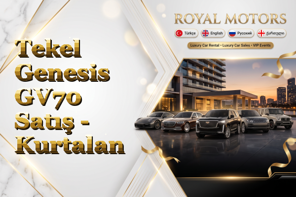 Tekel Genesis GV70 Satış - Kurtalan