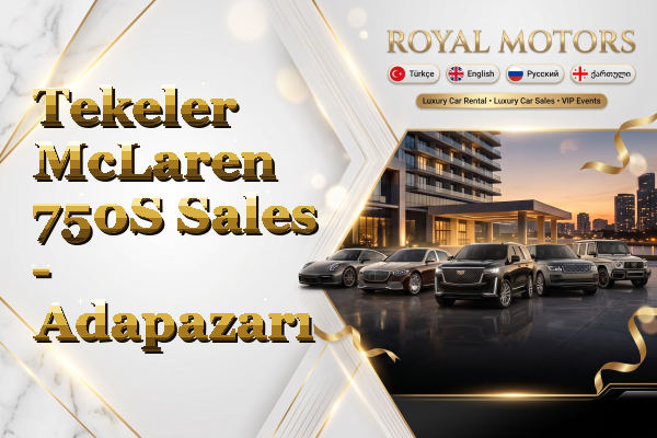Tekeler McLaren 750S Sales - Adapazarı