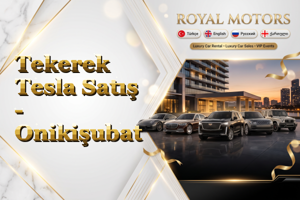 Tekerek Tesla Satış - Onikişubat
