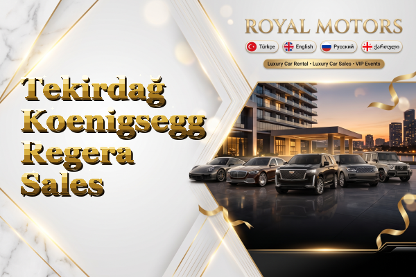 Tekirdağ Koenigsegg Regera Sales