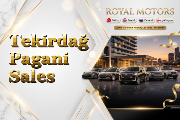 Tekirdağ Pagani Sales