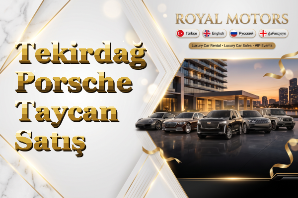Tekirdağ Porsche Taycan Satış