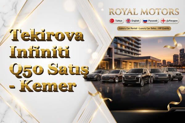 Tekirova Infiniti Q50 Satış - Kemer