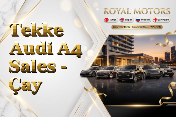 Tekke Audi A4 Sales - Çay