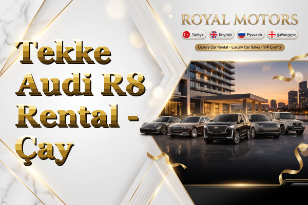 Tekke Audi R8 Rental - Çay