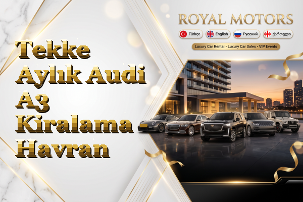 Tekke Aylık Audi A3 Kiralama - Havran