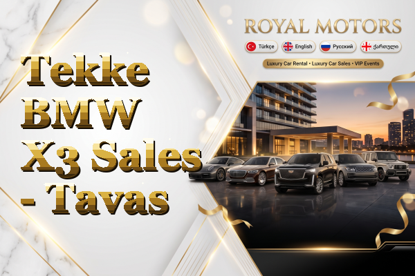 Tekke BMW X3 Sales - Tavas