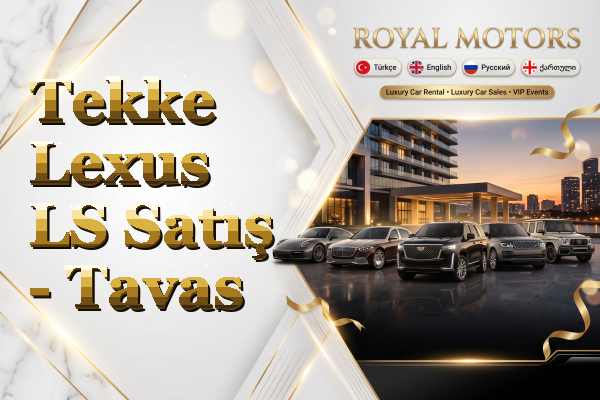 Tekke Lexus LS Satış - Tavas