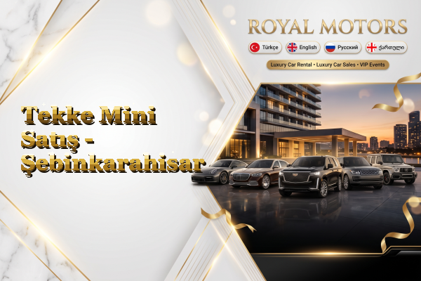 Tekke Mini Satış - Şebinkarahisar