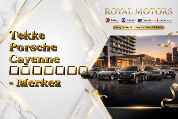 Tekke Porsche Cayenne გაყიდვა - Merkez
