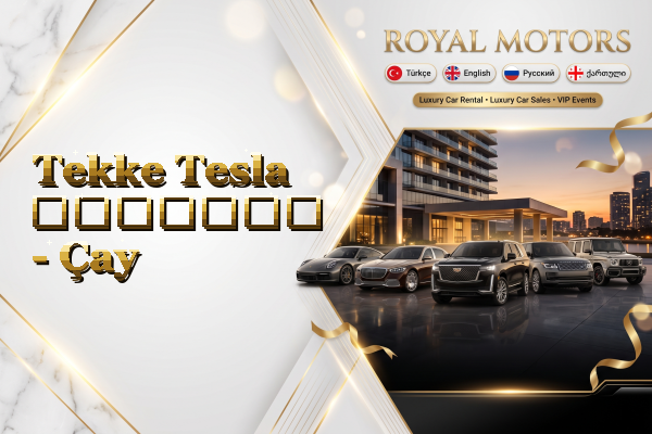 Tekke Tesla გაყიდვა - Çay