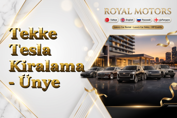 Tekke Tesla Kiralama - Ünye