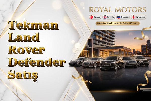 Tekman Land Rover Defender Satış