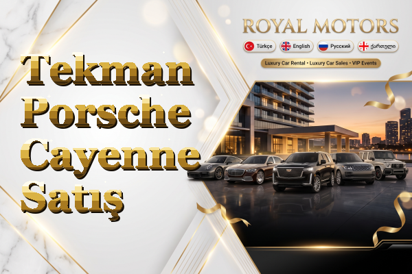 Tekman Porsche Cayenne Satış