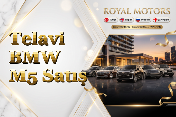 Telavi BMW M5 Satış