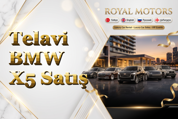 Telavi BMW X5 Satış