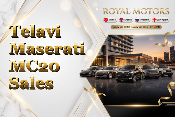 Telavi Maserati MC20 Sales