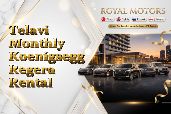 Telavi Monthly Koenigsegg Regera Rental