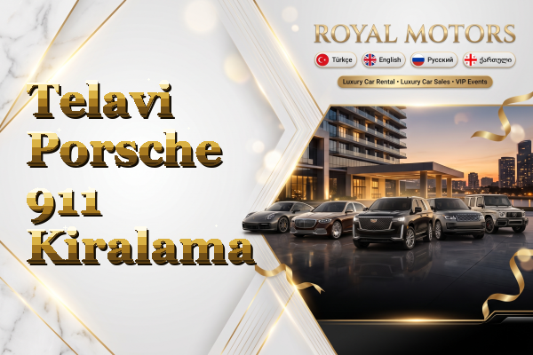 Telavi Porsche 911 Kiralama