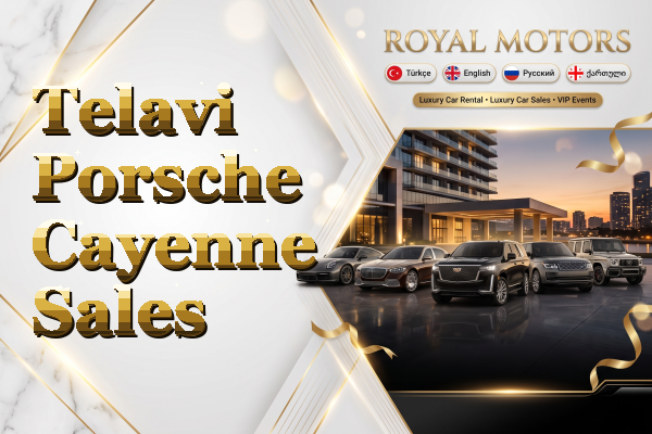 Telavi Porsche Cayenne Sales