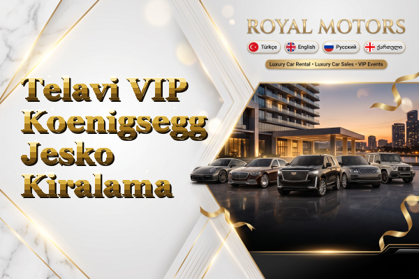 Telavi VIP Koenigsegg Jesko Kiralama