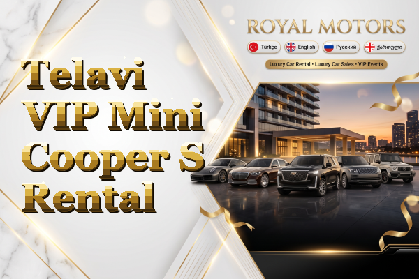Telavi VIP Mini Cooper S Rental
