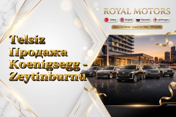 Telsiz Продажа Koenigsegg - Zeytinburnu