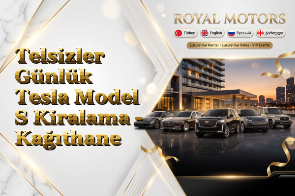 Telsizler Günlük Tesla Model S Kiralama - Kağıthane