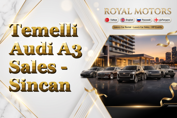 Temelli Audi A3 Sales - Sincan