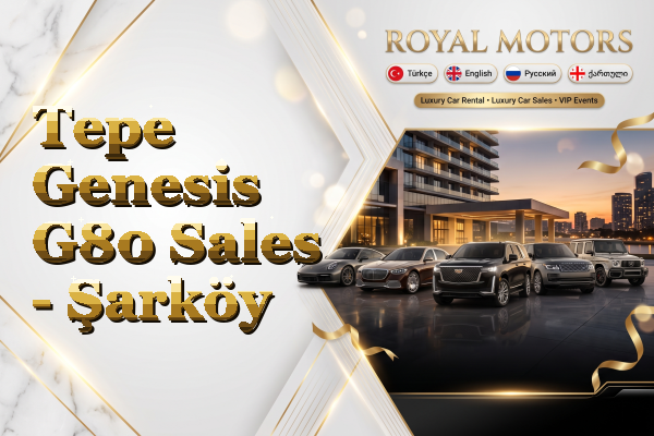 Tepe Genesis G80 Sales - Şarköy