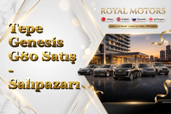 Tepe Genesis G80 Satış - Salıpazarı