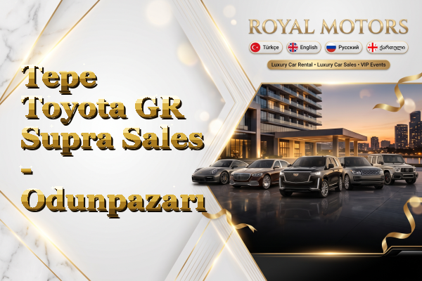 Tepe Toyota GR Supra Sales - Odunpazarı