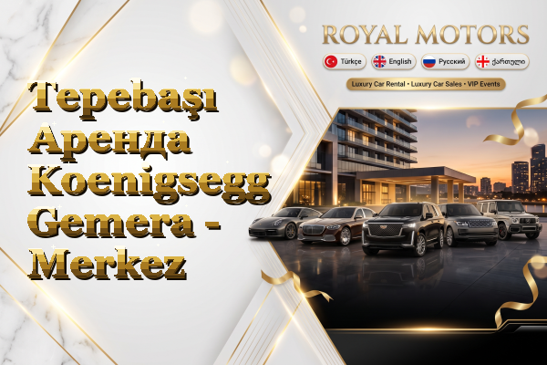 Tepebaşı Аренда Koenigsegg Gemera - Merkez