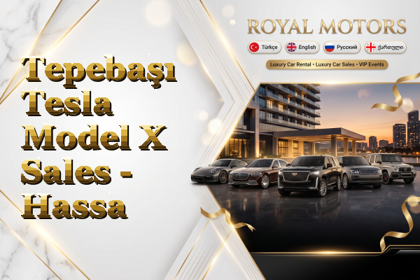 Tepebaşı Tesla Model X Sales - Hassa