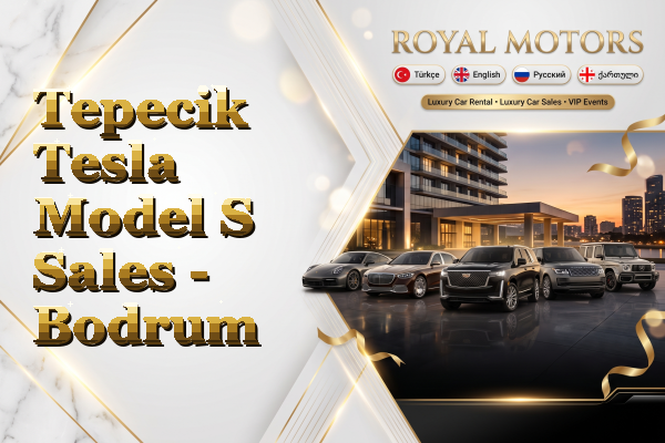 Tepecik Tesla Model S Sales - Bodrum