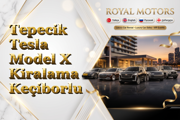 Tepecik Tesla Model X Kiralama - Keçiborlu