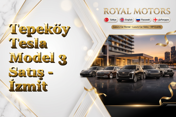 Tepeköy Tesla Model 3 Satış - İzmit