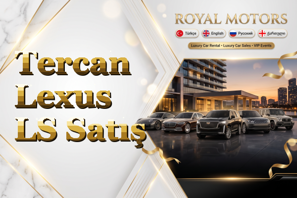 Tercan Lexus LS Satış