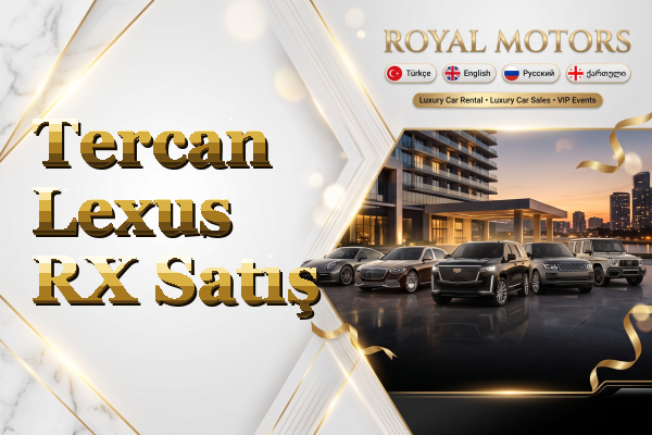 Tercan Lexus RX Satış