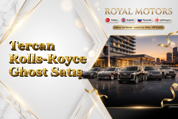 Tercan Rolls-Royce Ghost Satış