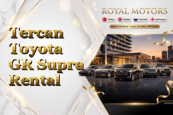 Tercan Toyota GR Supra Rental