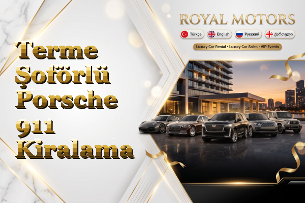 Terme Şoförlü Porsche 911 Kiralama