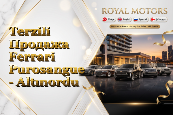 Terzili Продажа Ferrari Purosangue - Altınordu